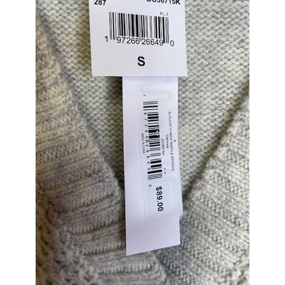 Steve Madden Knit button Cardigan SMALL (899) - Picture 3 of 10